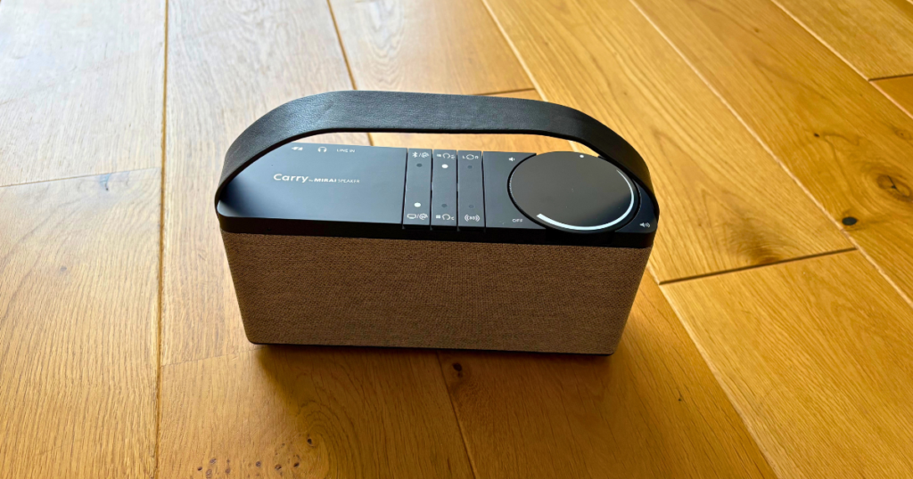 キャリーバイミライスピーカーから音がでた